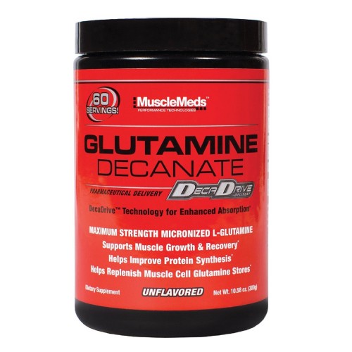 MuscleMeds Glutamine Decanate, 300 Grams